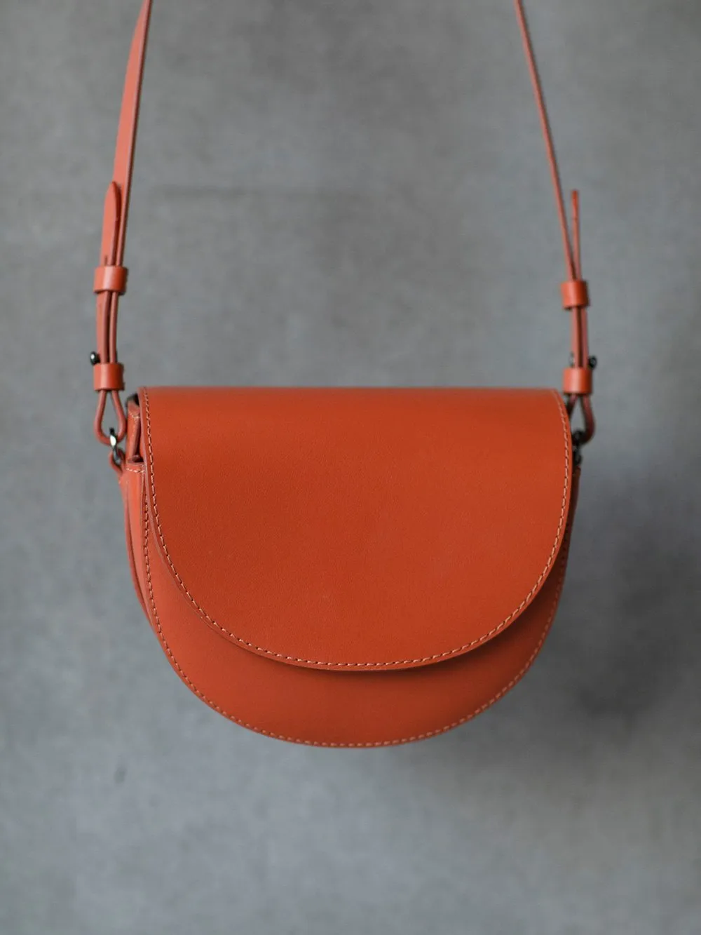 Perona   I   Bag - Cross Body Amber Rust Orange