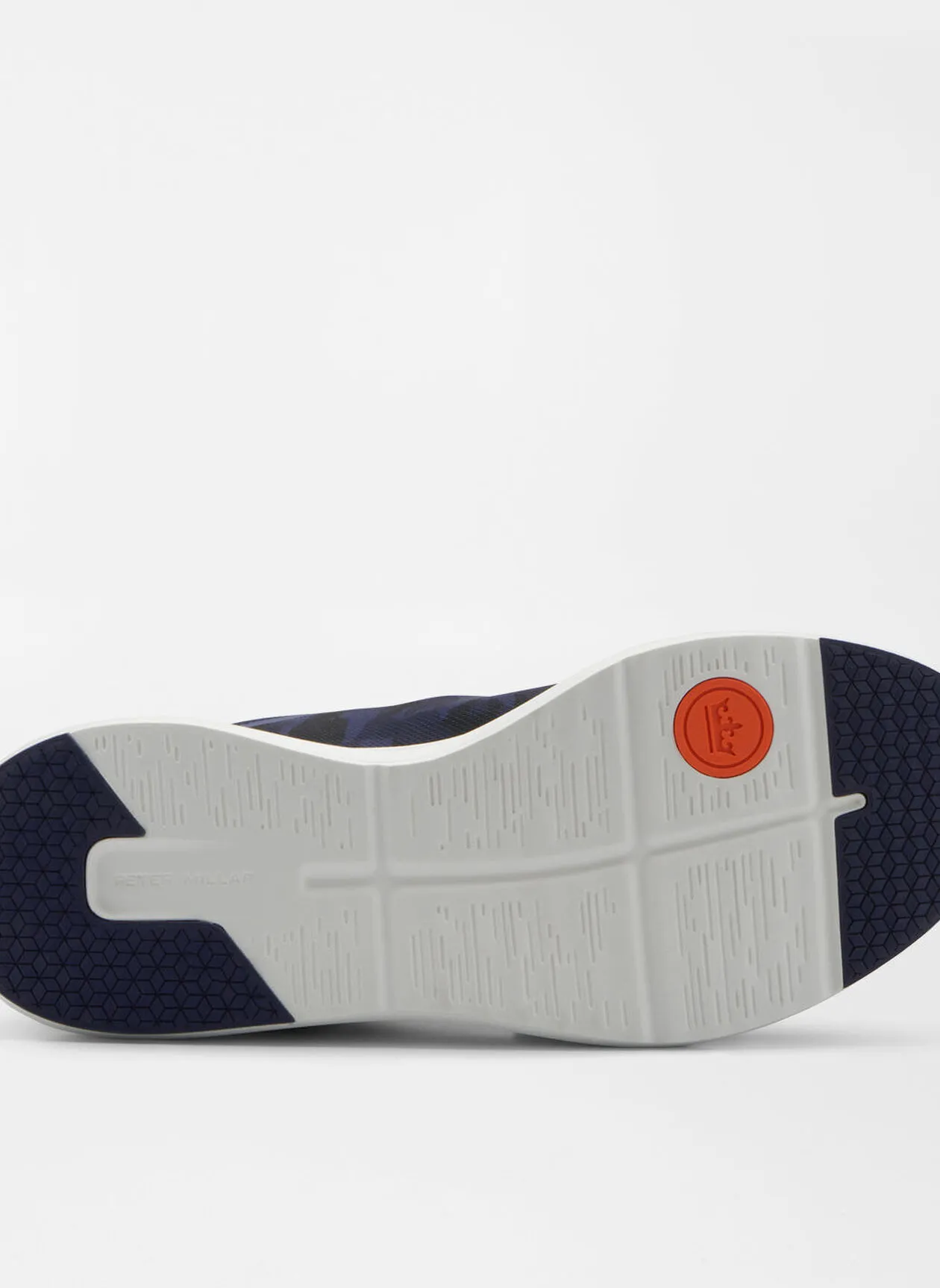 Peter Millar Men's Camberfly Sneaker Printed Camo - NAVY
