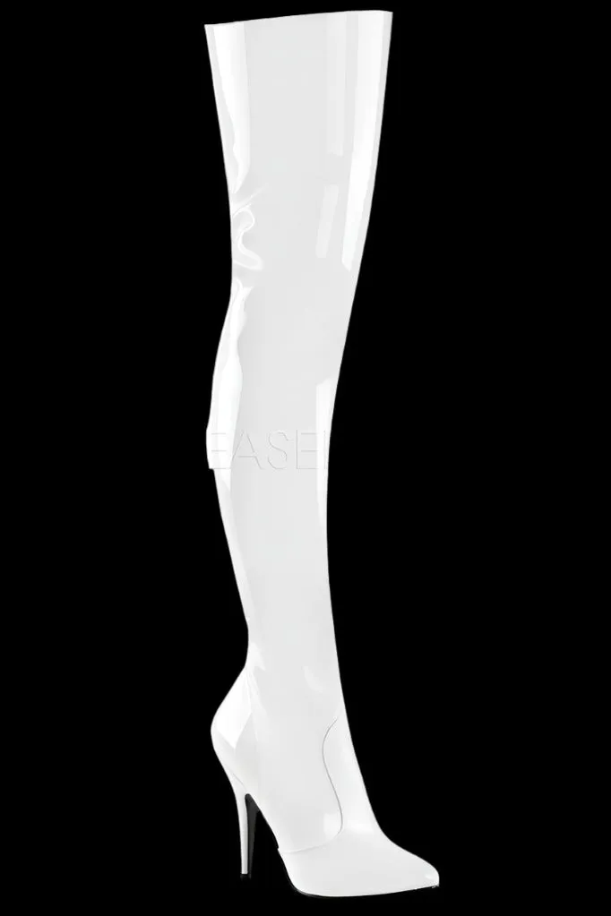 Pleaser SEDUCE 3010 Boots White