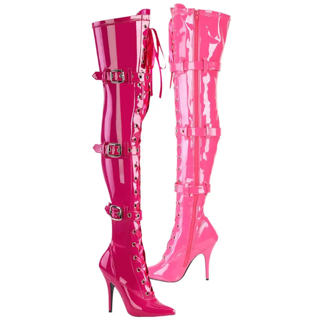 Pleaser SEDUCE 3028 Boots Pink
