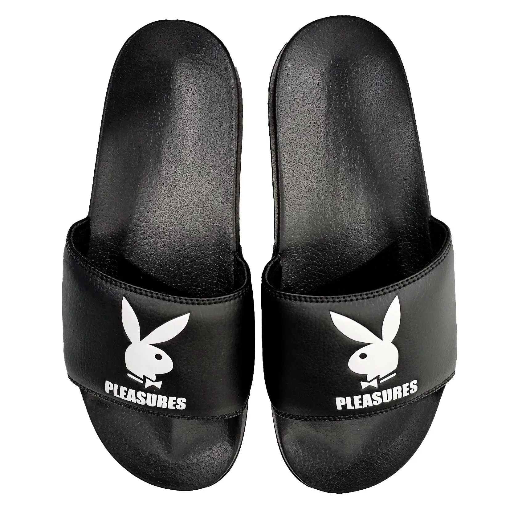 Pleasures Men x PLAYBOY Slides Black