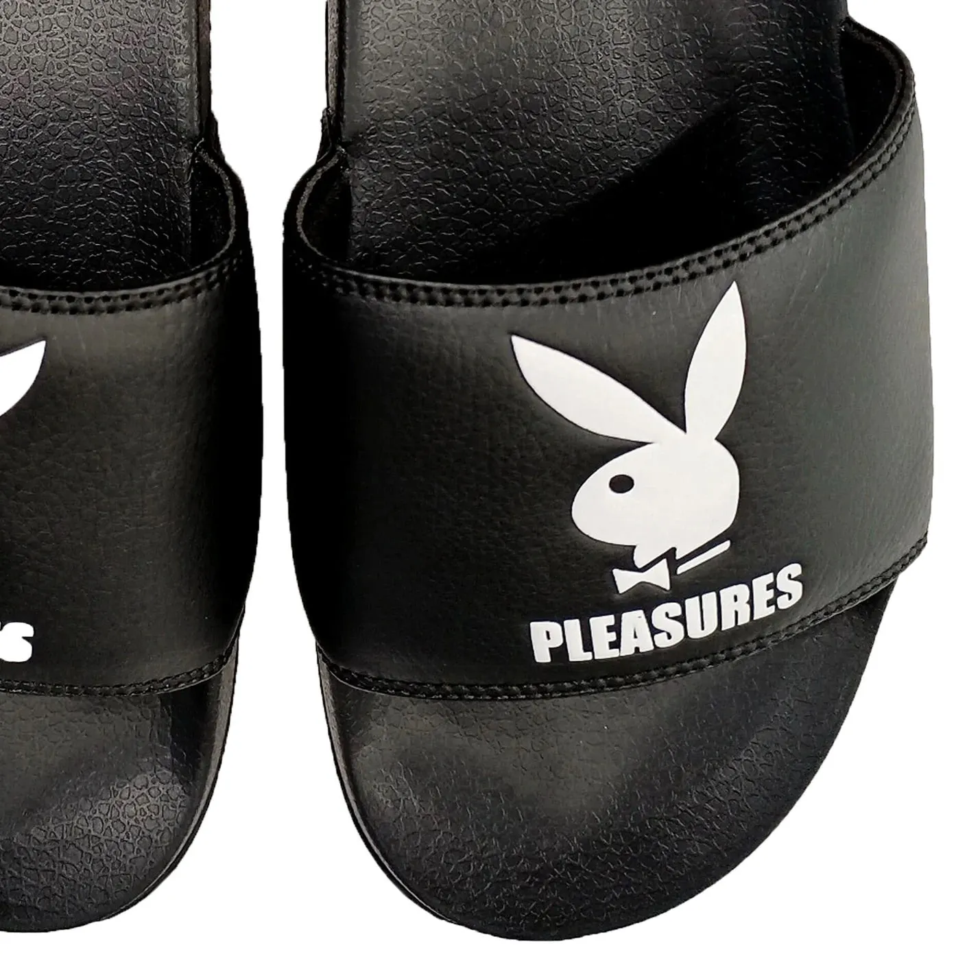 Pleasures Men x PLAYBOY Slides Black