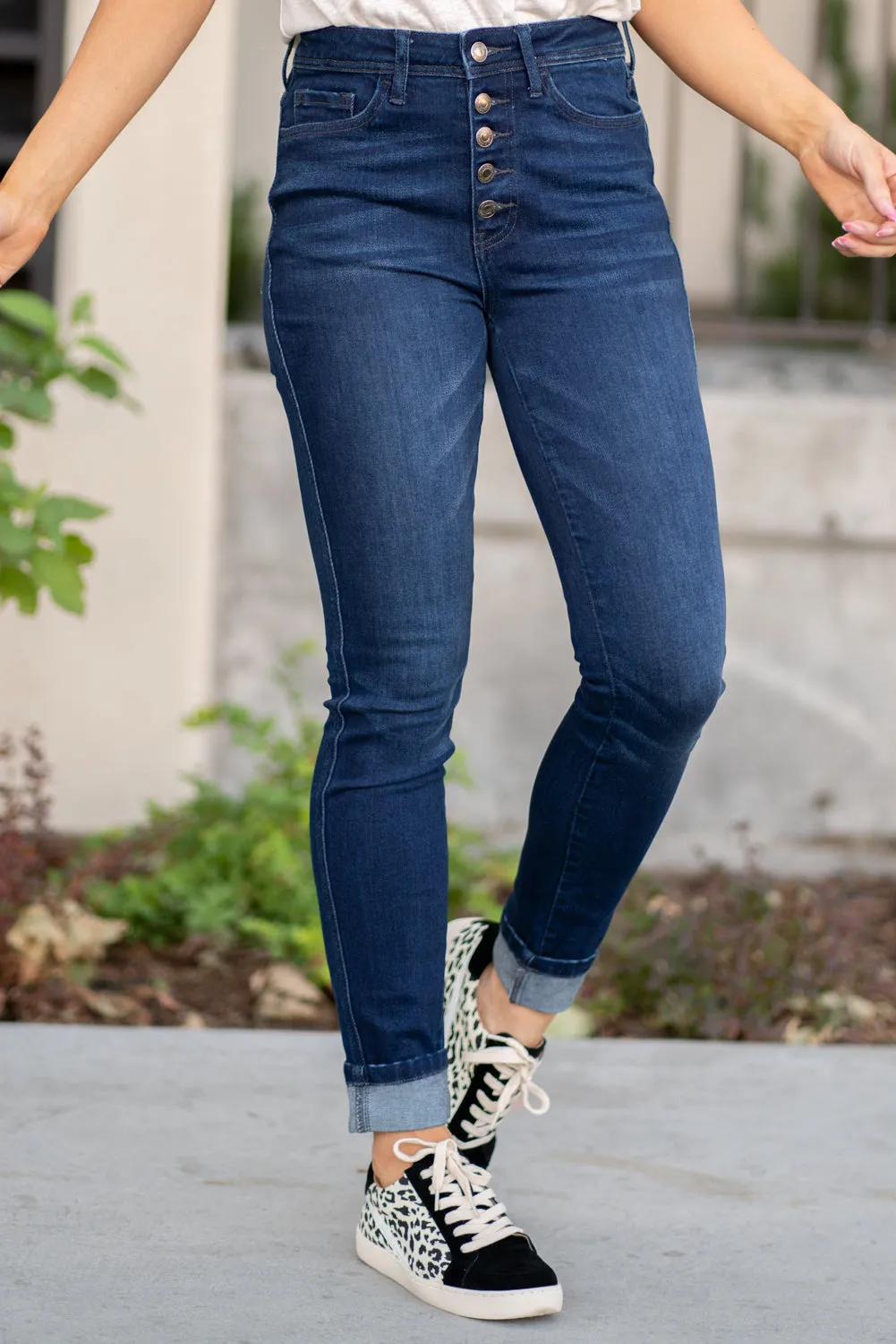 Plot Twist High Rise Ankle Skinny