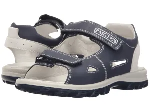 Primigi Blue Leather Open Toe Sandals