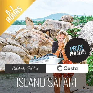 Private Island Jungle Safari Tour - Last Minute for Cruise Ship Guests Koh Samui