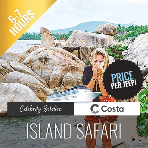 Private Island Jungle Safari Tour - Last Minute for Cruise Ship Guests Koh Samui