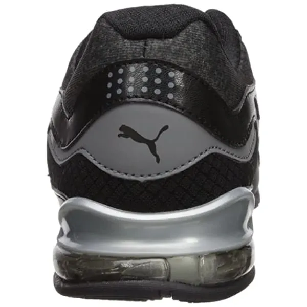 Puma Cell Riaz Women’s Athletic Running Shoes Black Steel Gray