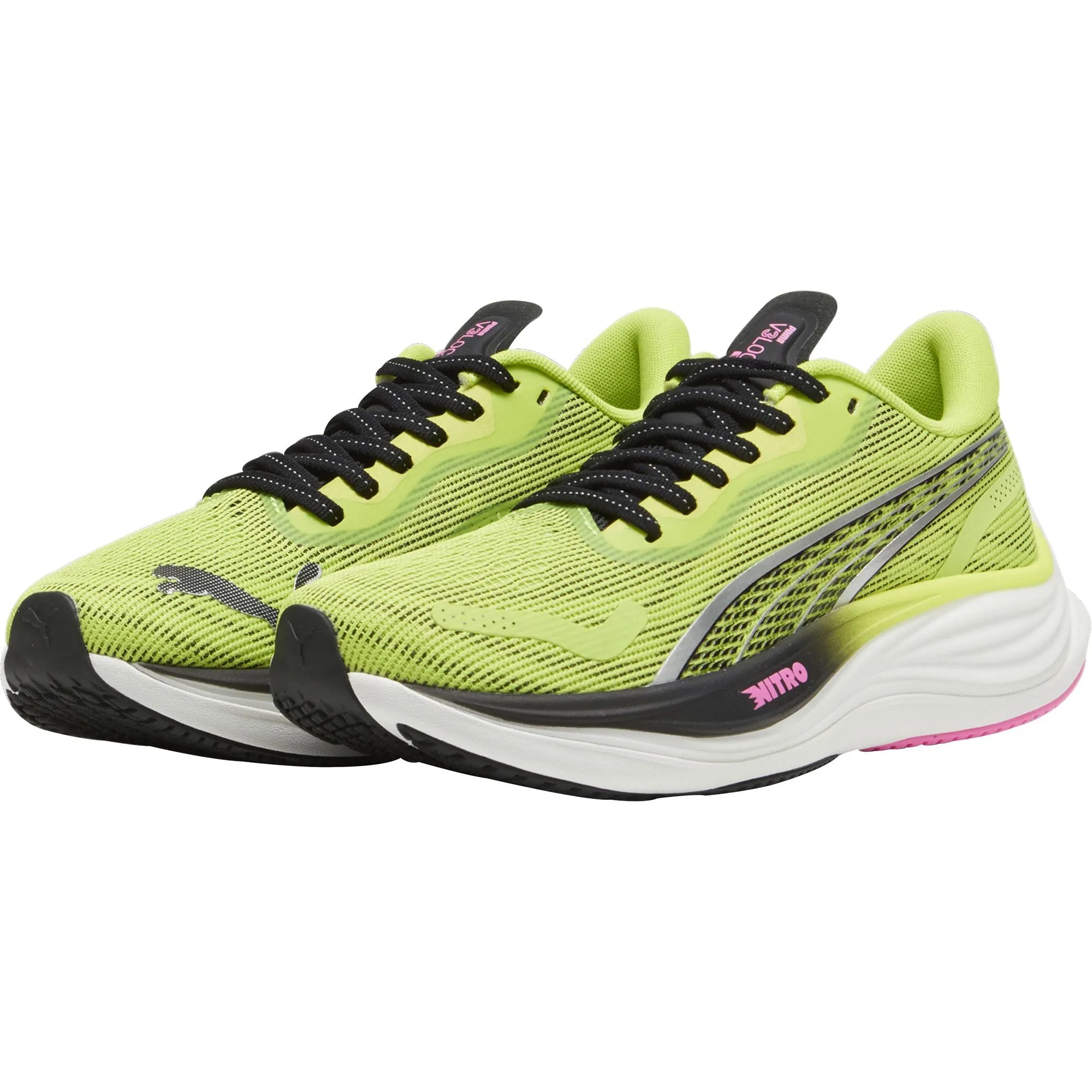 Puma Velocity Nitro 3 Womens Running Shoes - Green