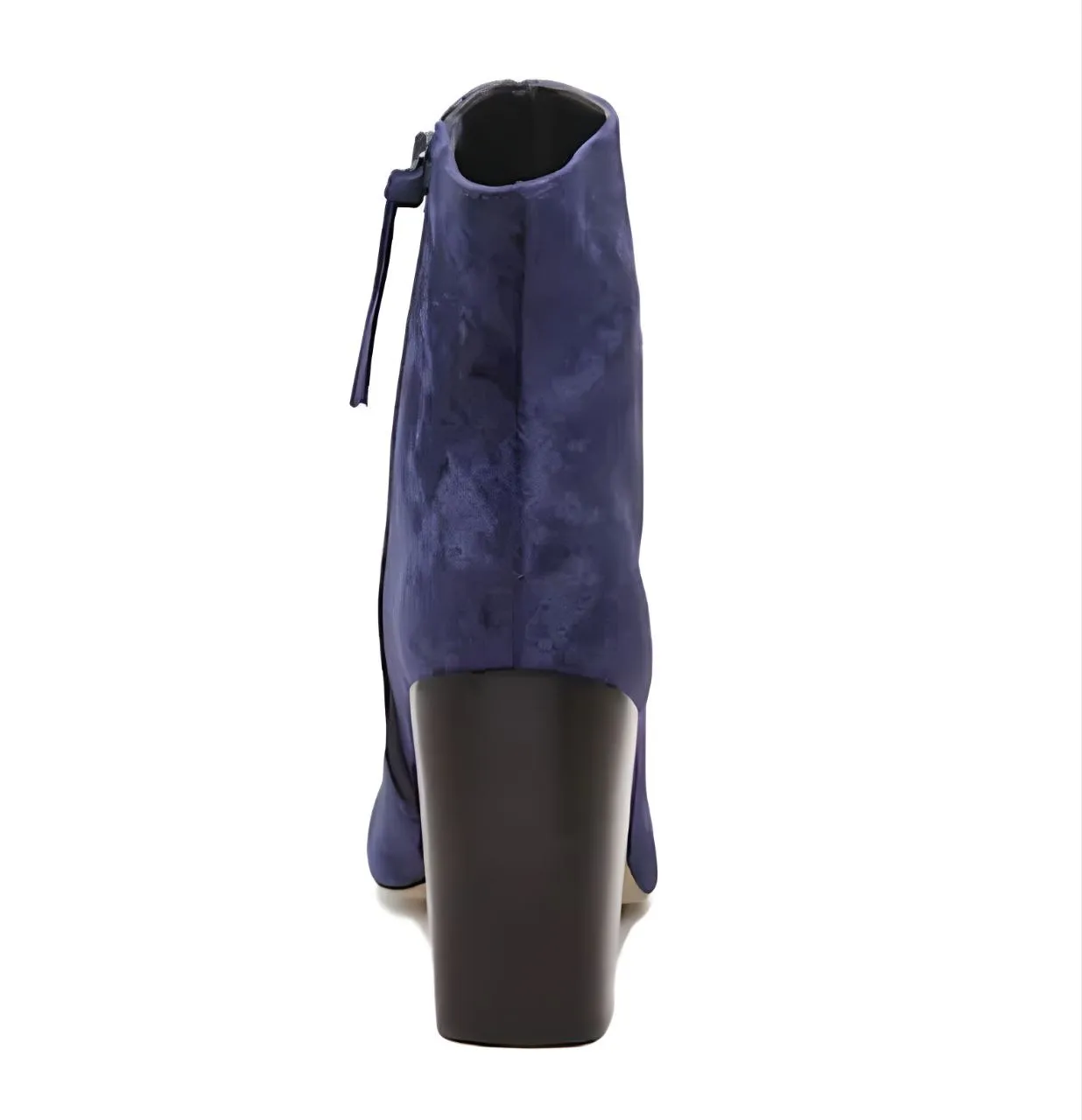 REBECCA MINKOFF Women's Blue Bojana Too Velvet Booties #M1070586 NWB