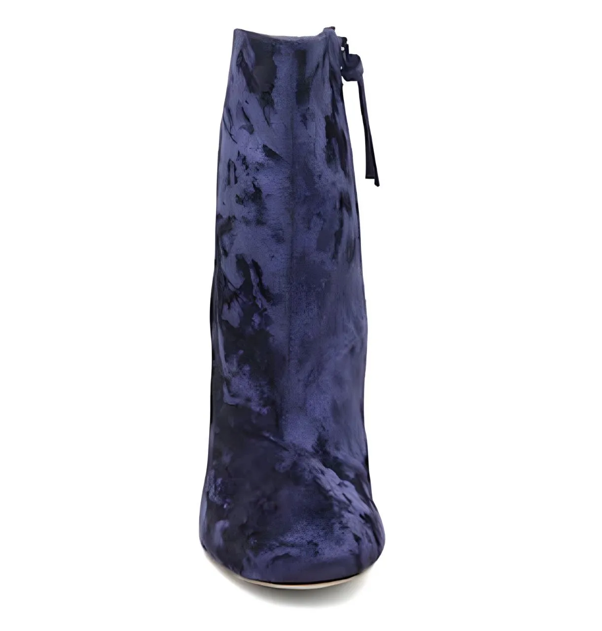 REBECCA MINKOFF Women's Blue Bojana Too Velvet Booties #M1070586 NWB