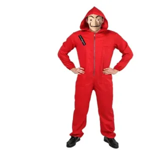 Red Robber Costume - Adult