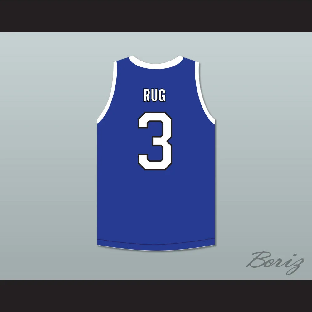 Rug 3 ACE Family Charity Blue Basketball Jersey