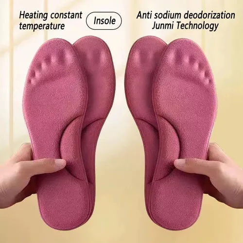 Self Heated Thermal Insoles For Feet Winter Thermal Thicken Memory
