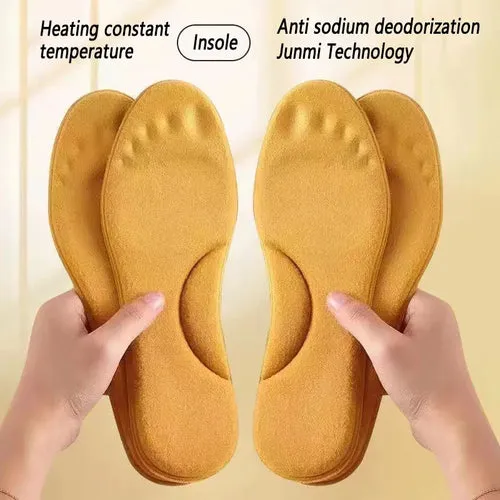 Self Heated Thermal Insoles For Feet Winter Thermal Thicken Memory