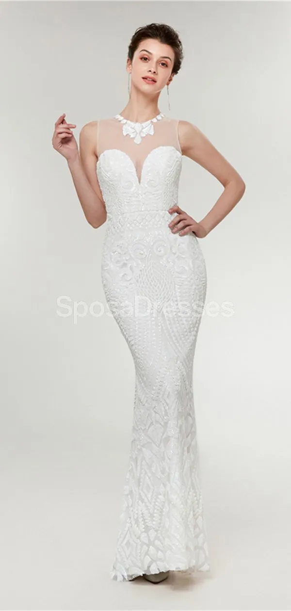 Simple Lace Mermaid Cheap Wedding Dresses Online, Cheap Bridal Dresses, WD582