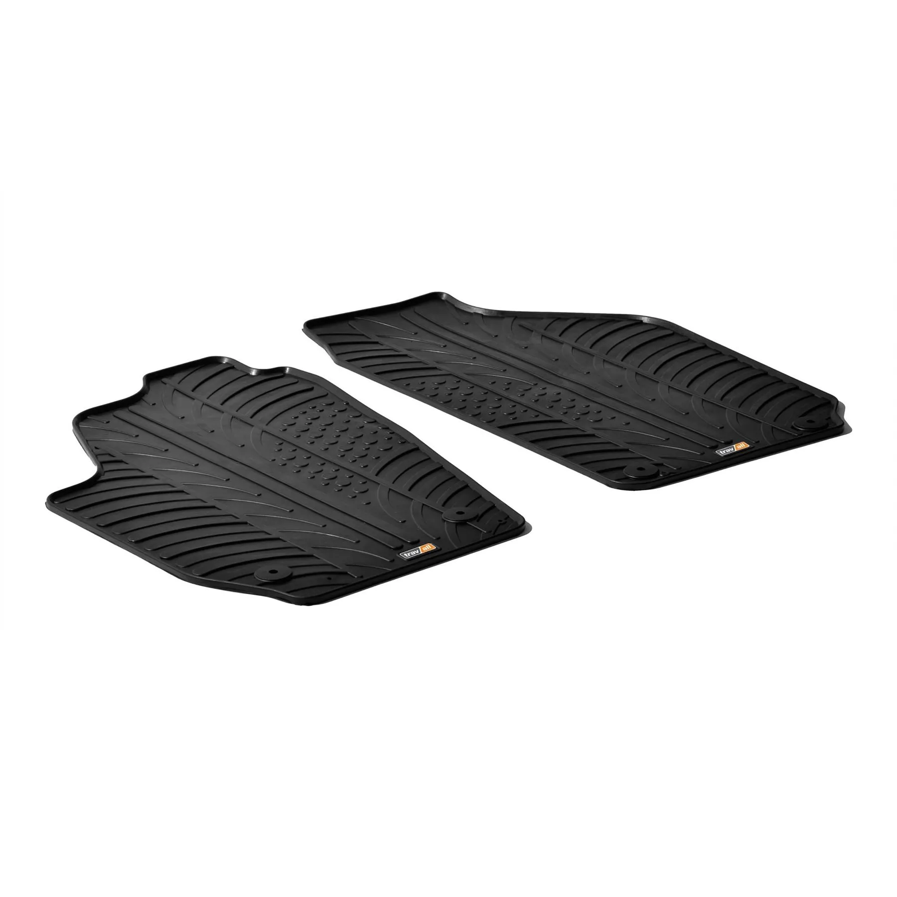 Skoda Praktik Rubber Car Mats (2007-2010)