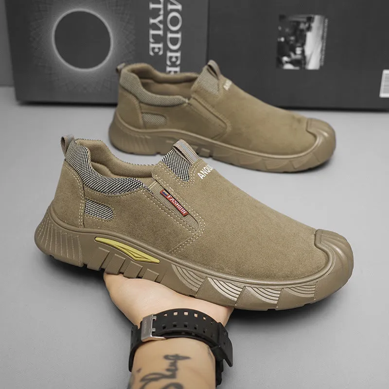 Spring And Autumn Breathable Casual Versatile Wear-resistant Soft Bottom No Steel Shoes