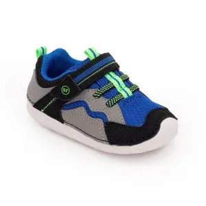 Stride Rite SM Kylo Sneaker - Black/Blue