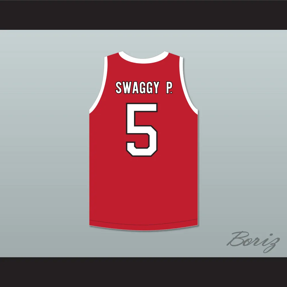 Swaggy P. 5 ACE Family Charity Red Basketball Jersey