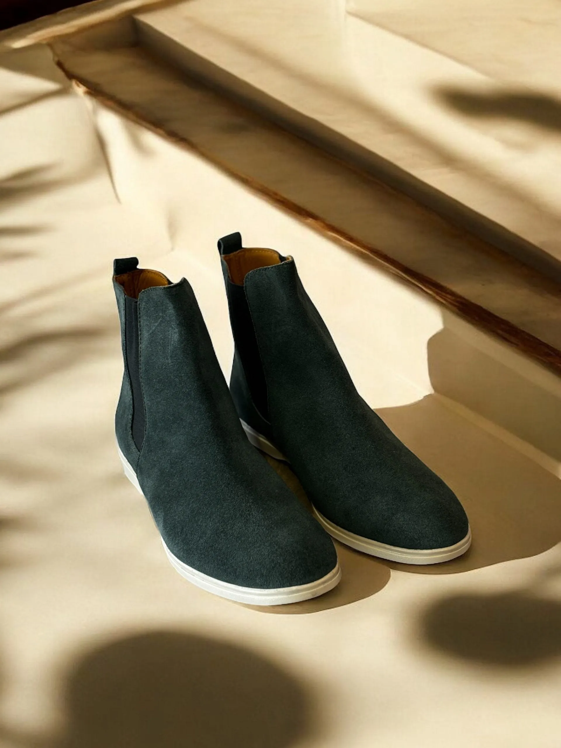 Teal Nomad Chelsea Boot