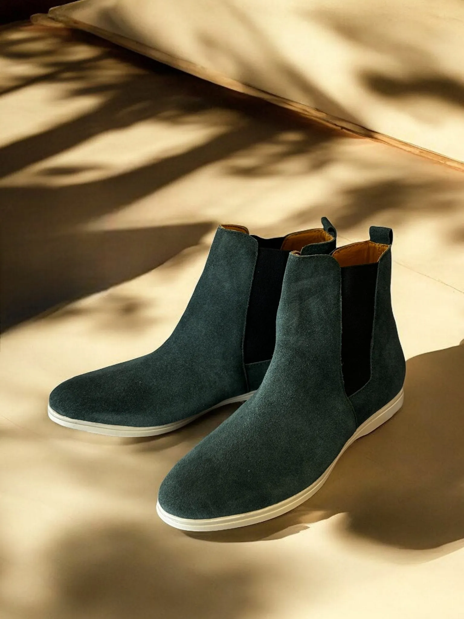 Teal Nomad Chelsea Boot