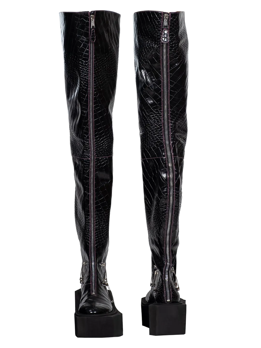 Thigh-high Ring Boots