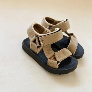 TINY TROVE OLYMPIA SANDALS LATTE