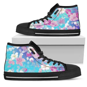 Tokyo High Tops Black Custom Shoes