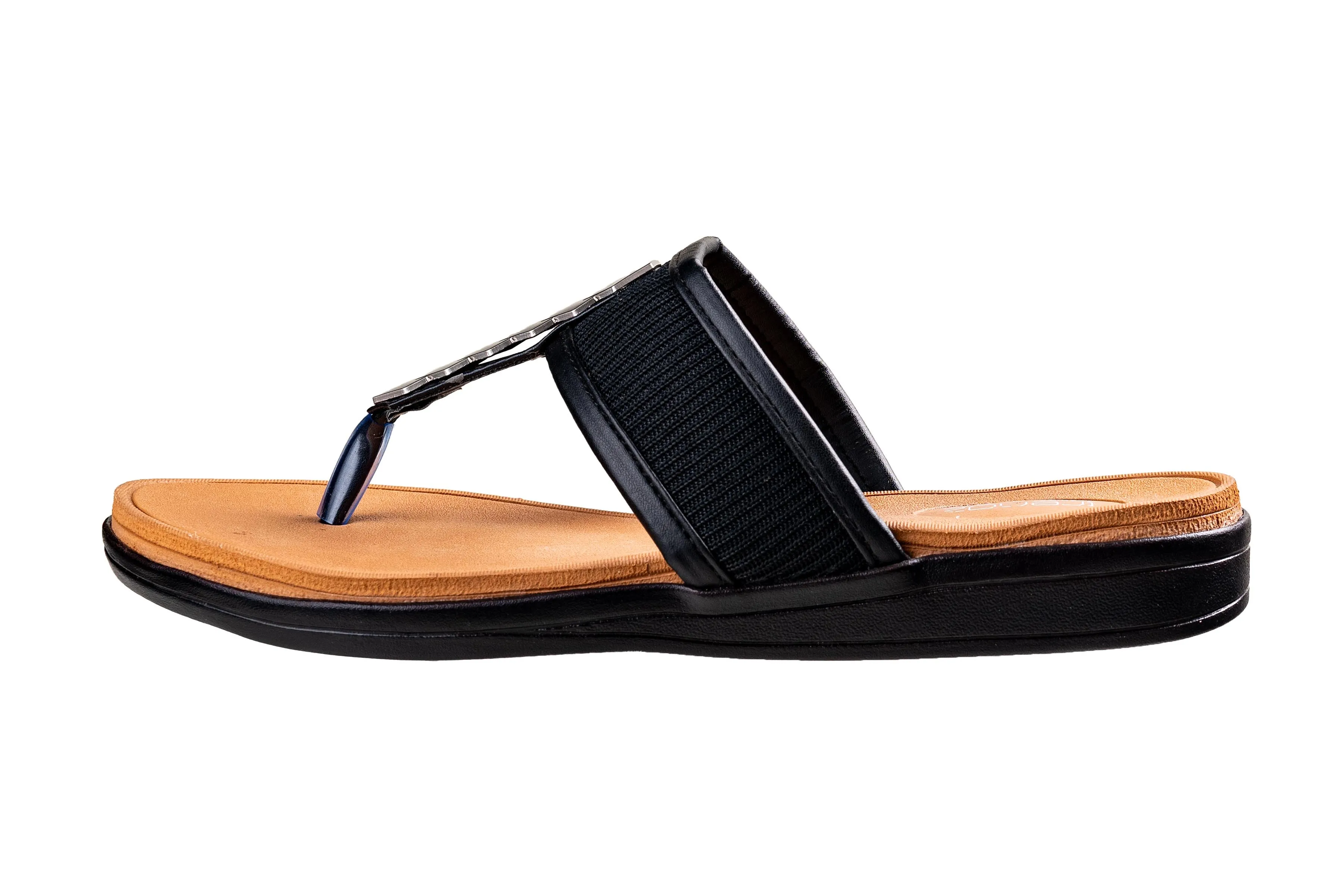 Trendz Ladies Black Chappal