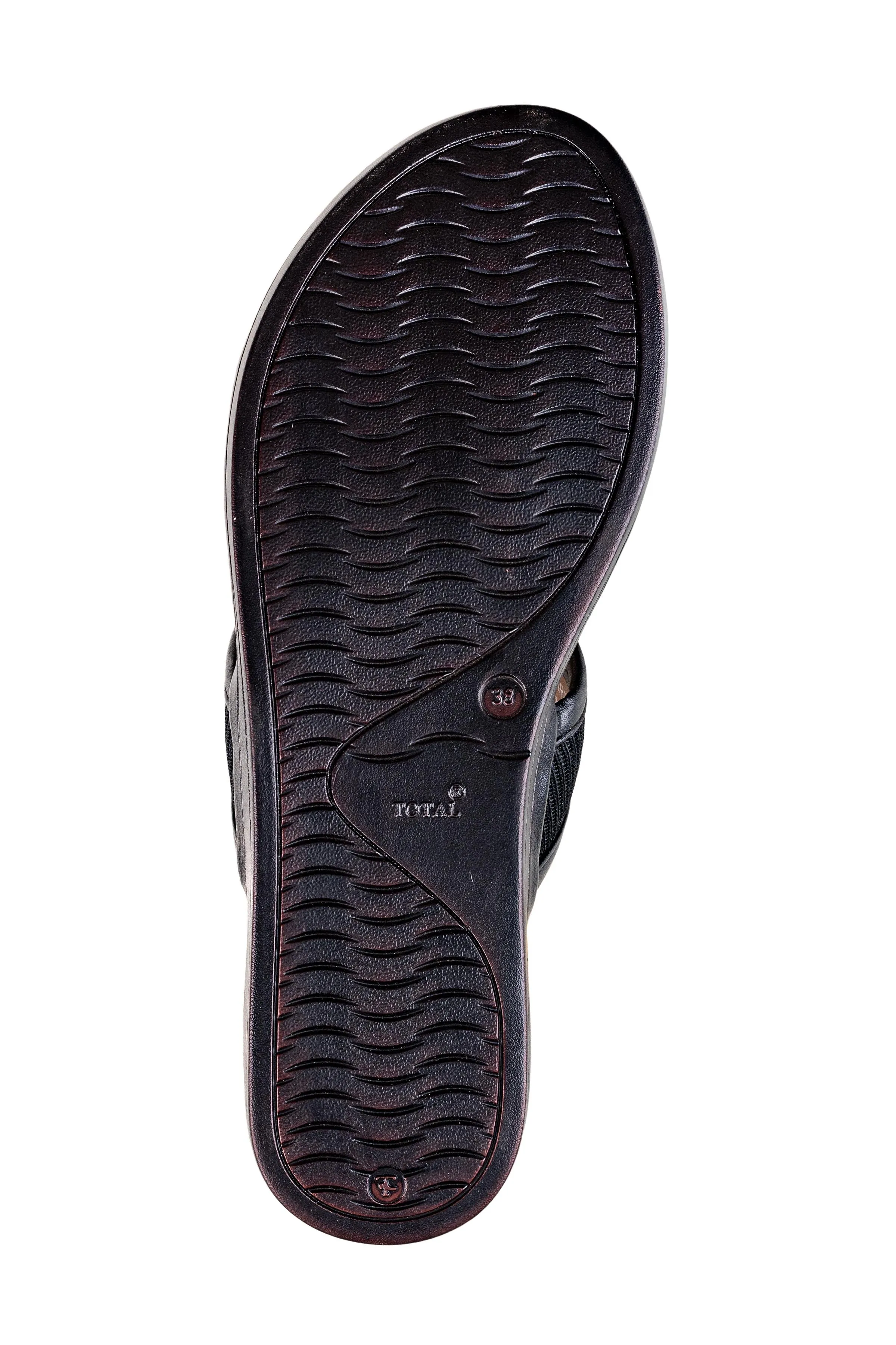 Trendz Ladies Black Chappal