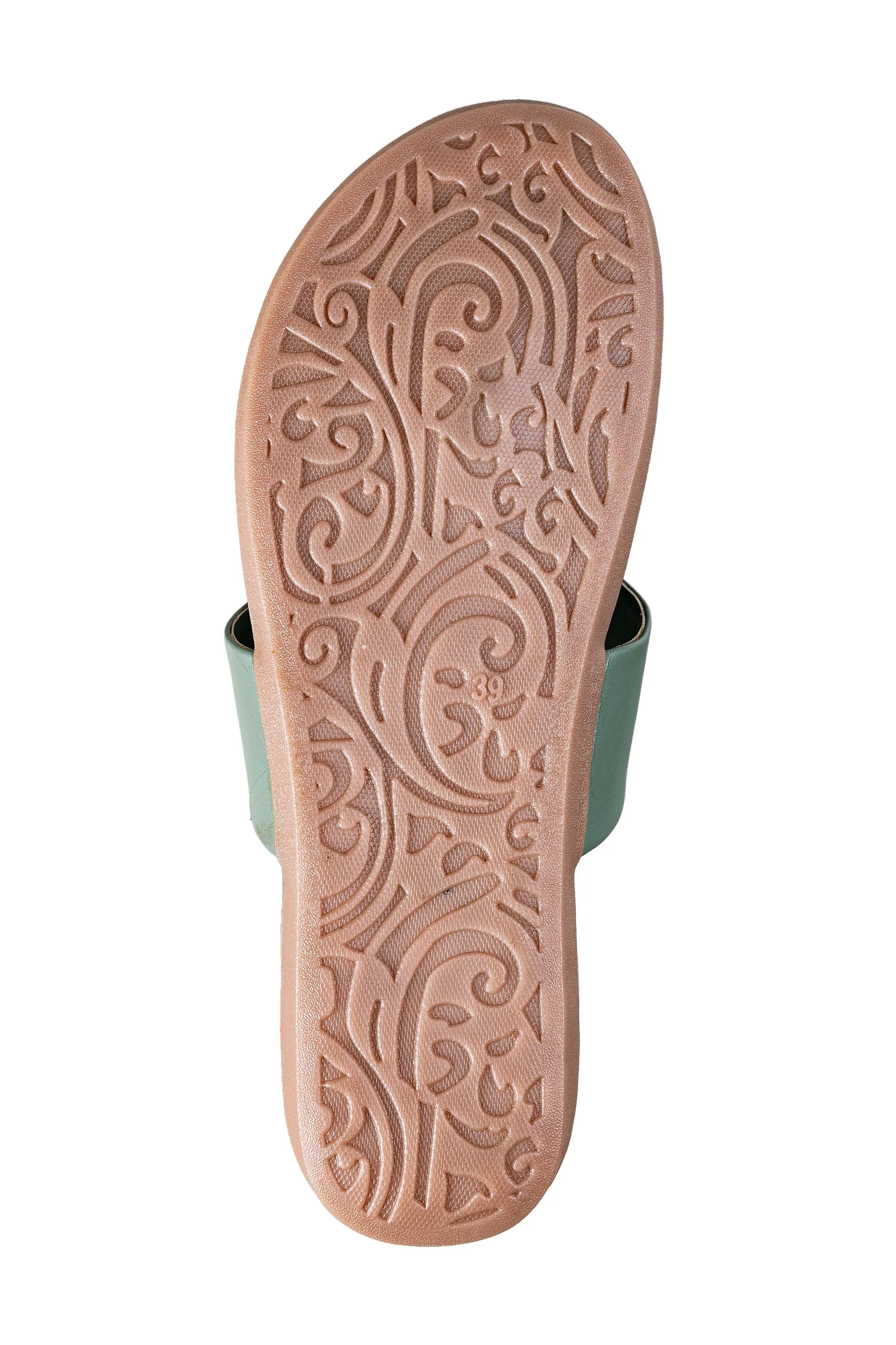 Trendz Ladies Olive Chappal