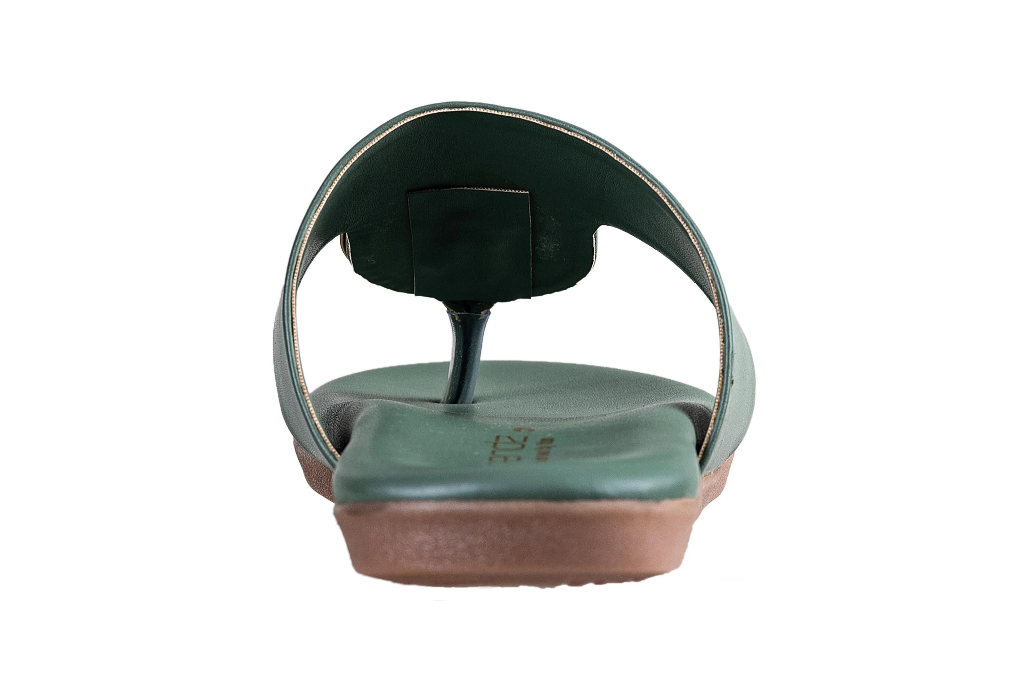 Trendz Ladies Olive Chappal