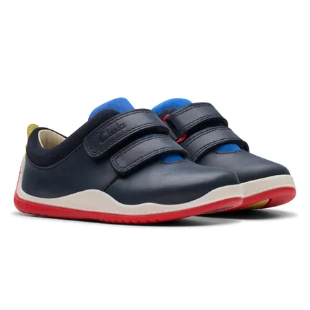 UK 4.5 Navy and Red Noodle Fun Walkers