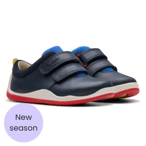 UK 4.5 Navy and Red Noodle Fun Walkers