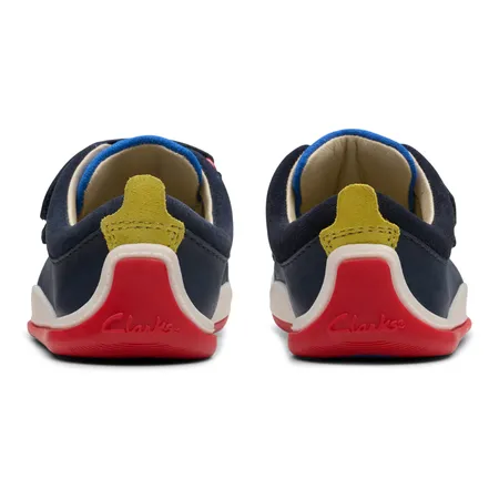 UK 4.5 Navy and Red Noodle Fun Walkers