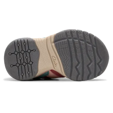 UK 5.5 Pink Combo Feather Pace Trainers