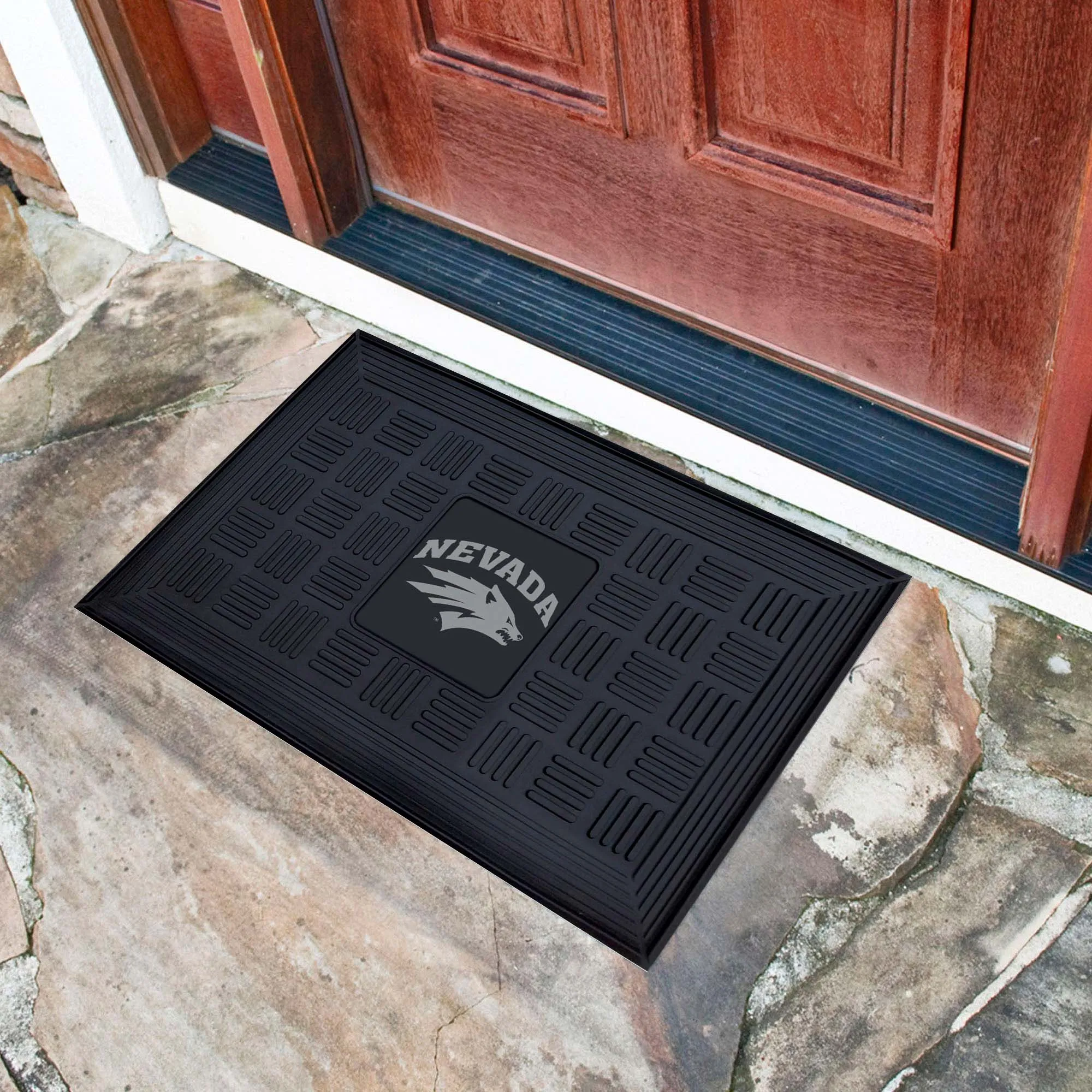 University of Nevada Medallion Door Mat