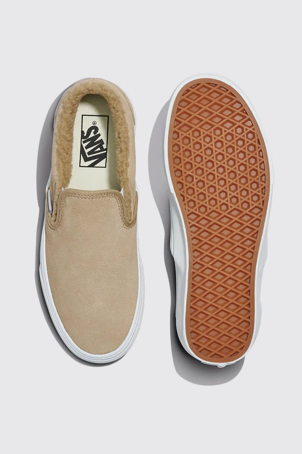 Vans Classic Slip-On Van’s Shoes for Women in Cozy Brown | VN0A2Z41DFN