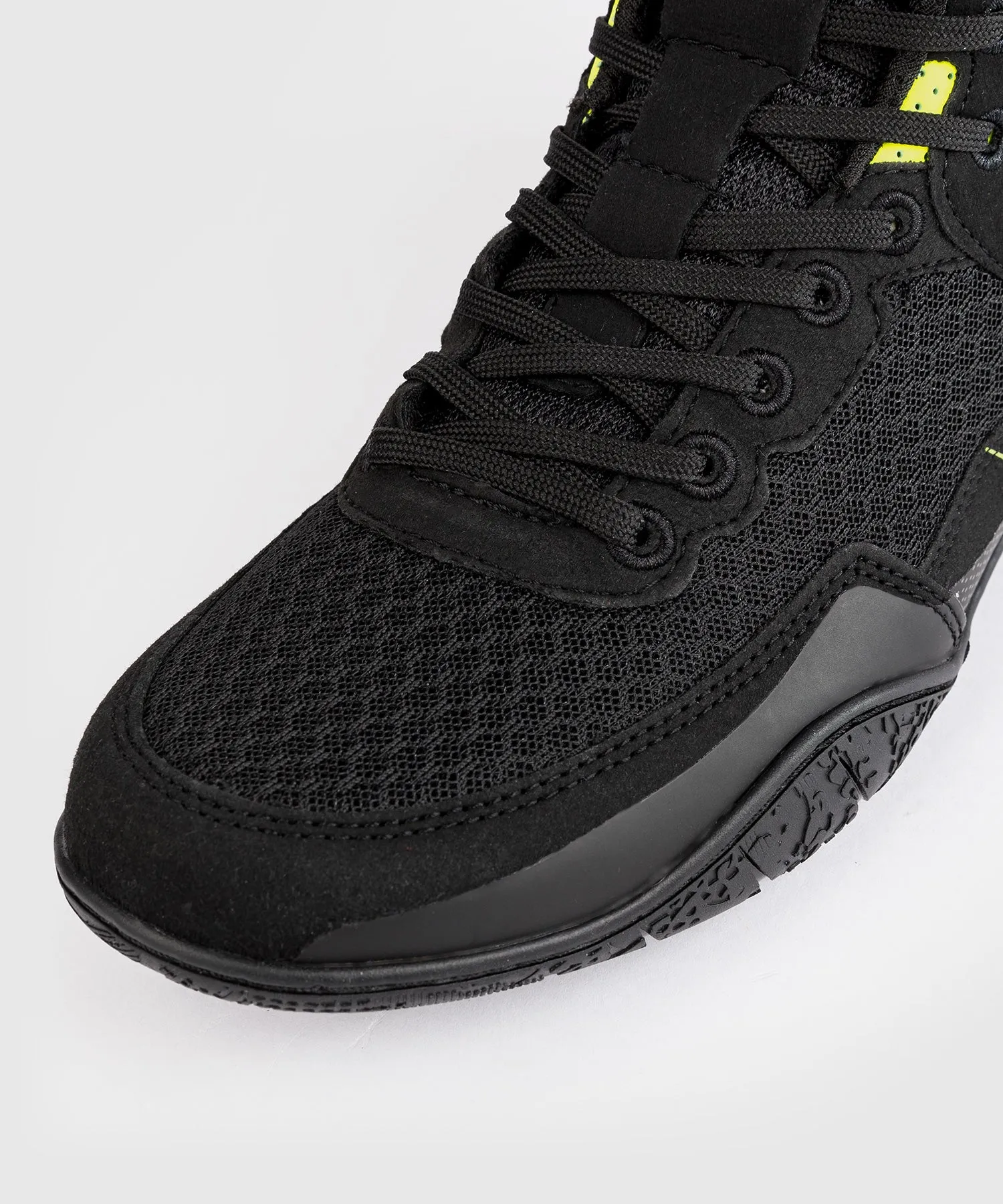 Venum Training Camp 4.0 Scarpe da wrestling Elite - Nero/Neon Green
