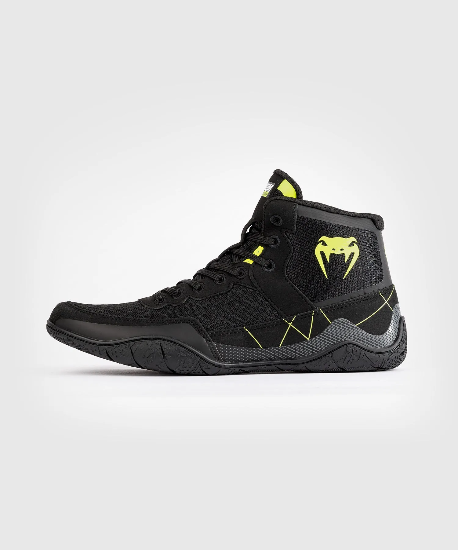 Venum Training Camp 4.0 Scarpe da wrestling Elite - Nero/Neon Green