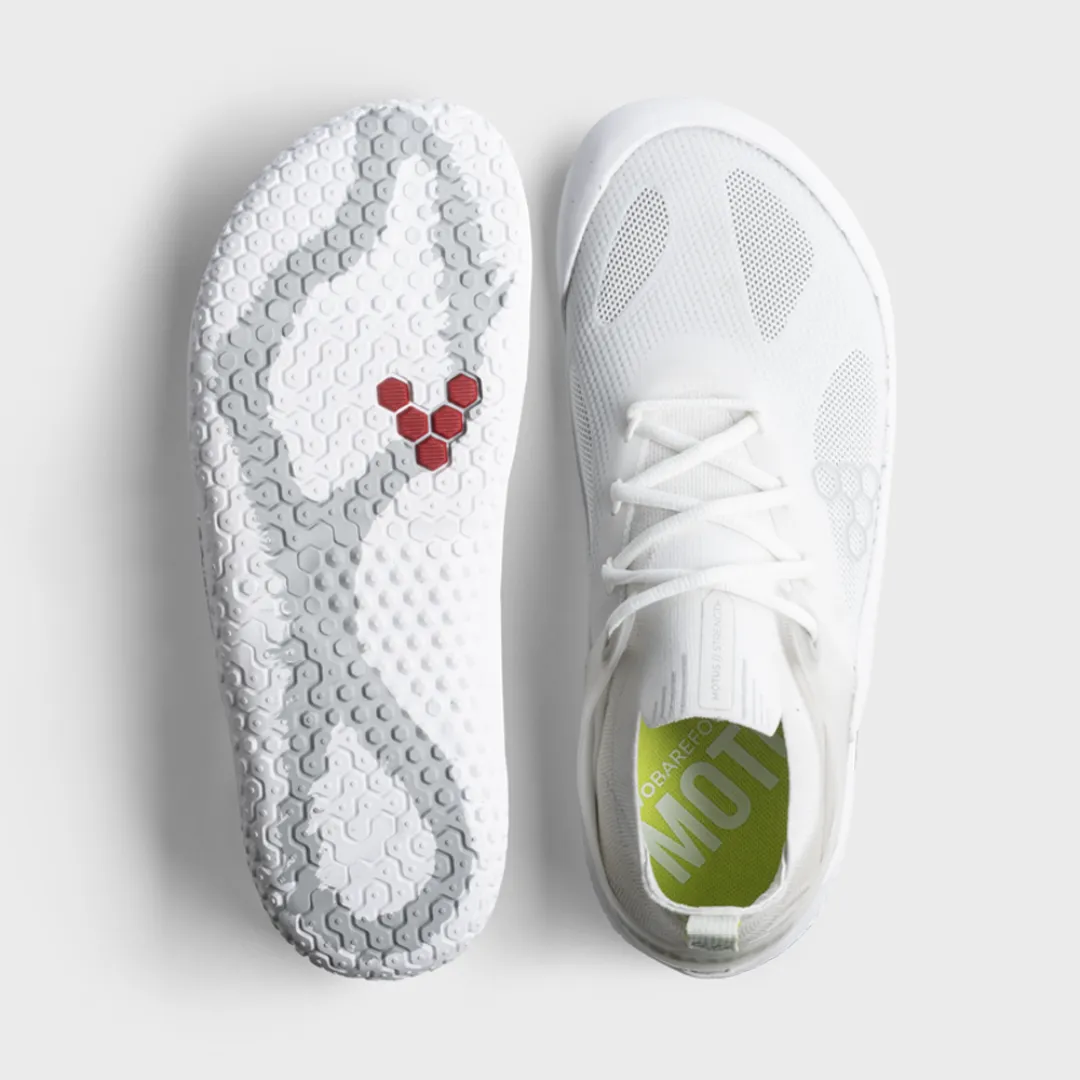 Vivobarefoot - Motus Strength Mens - Bright White/Grey