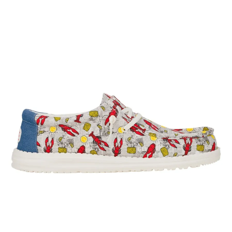 Wally Crawfish - Light Grey/Multi