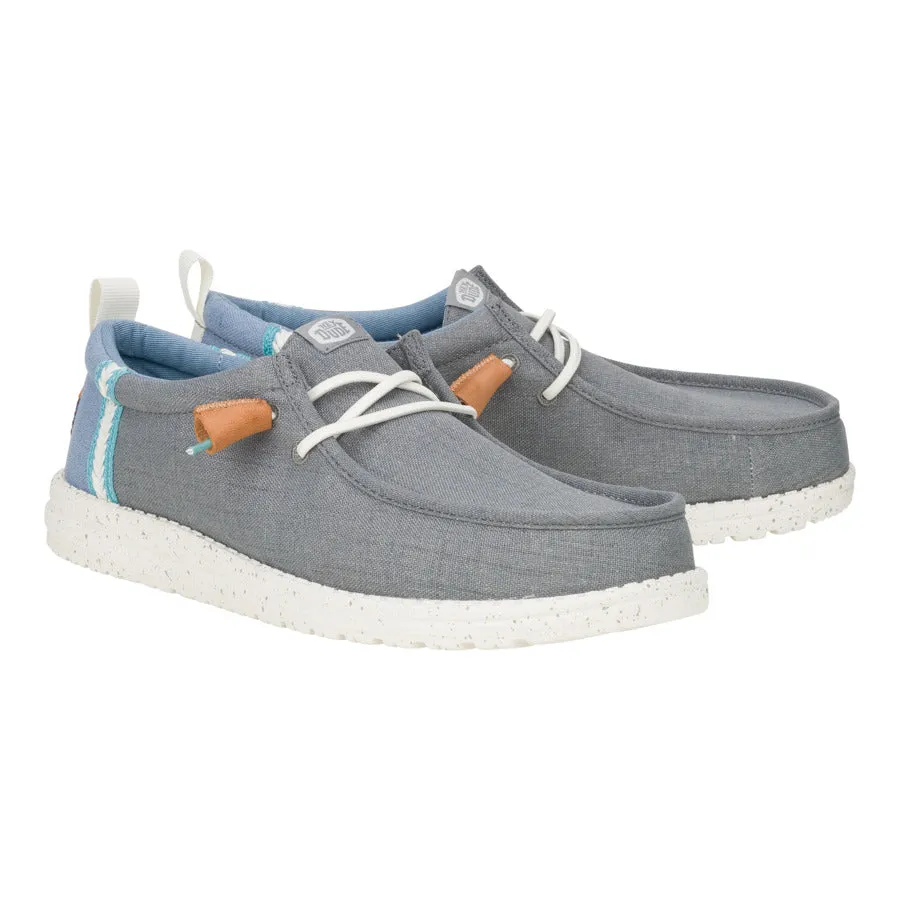 Wally Summer Linen - Monument Grey/Faded Denim