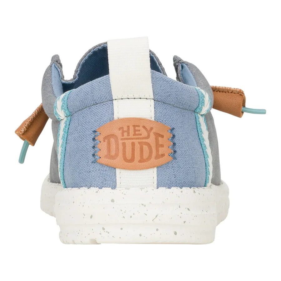 Wally Summer Linen - Monument Grey/Faded Denim
