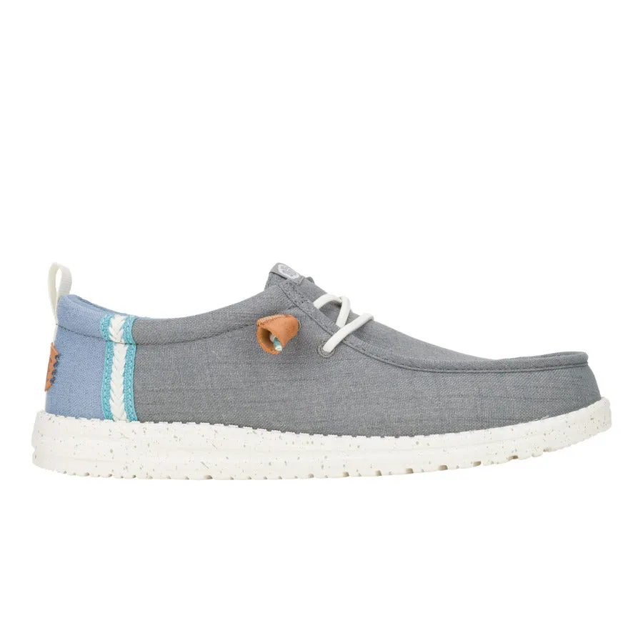 Wally Summer Linen - Monument Grey/Faded Denim
