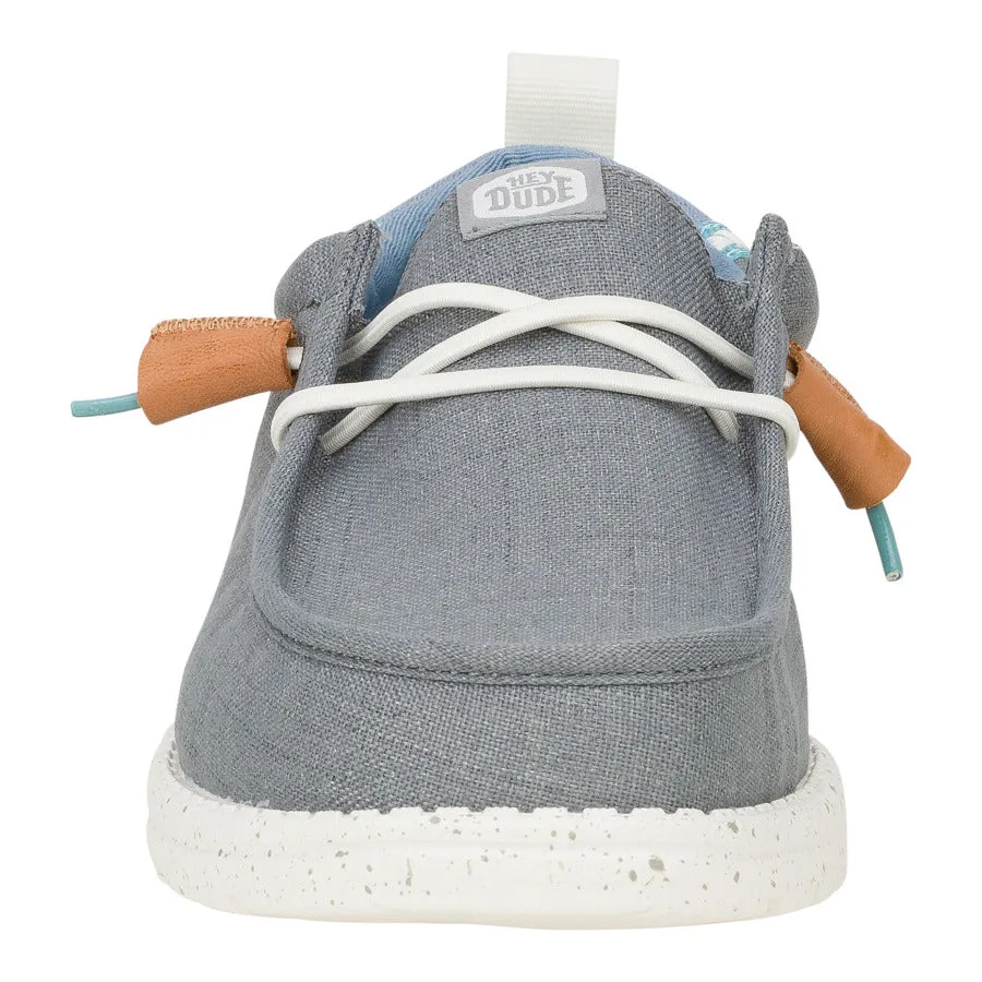 Wally Summer Linen - Monument Grey/Faded Denim