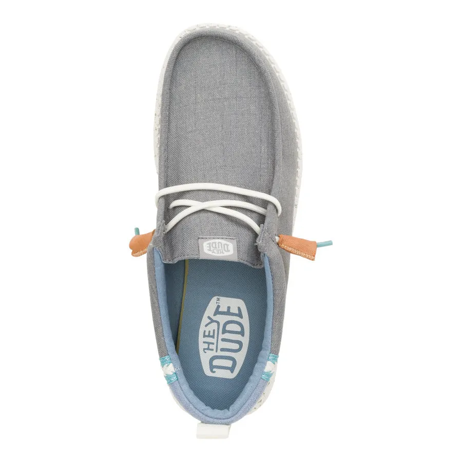 Wally Summer Linen - Monument Grey/Faded Denim