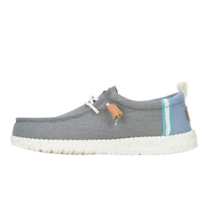 Wally Summer Linen - Monument Grey/Faded Denim