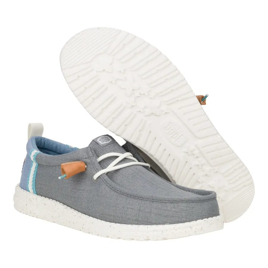 Wally Summer Linen - Monument Grey/Faded Denim