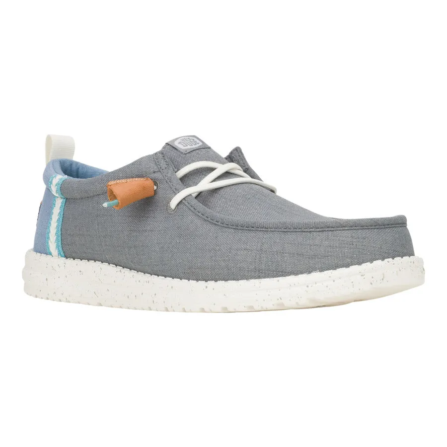 Wally Summer Linen - Monument Grey/Faded Denim